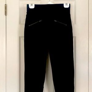AE black pull on jeggings hi-waisted sz S